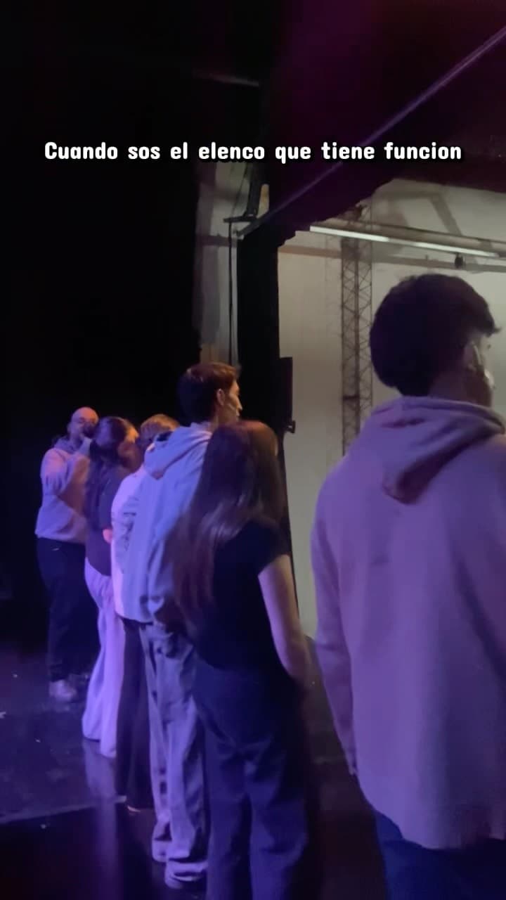 Cuando sos el elenco que tiene función